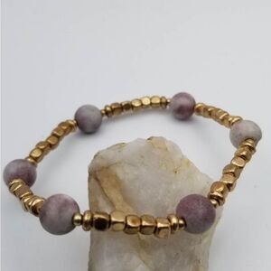 Faux gold‎ nugget Arabian bracelet